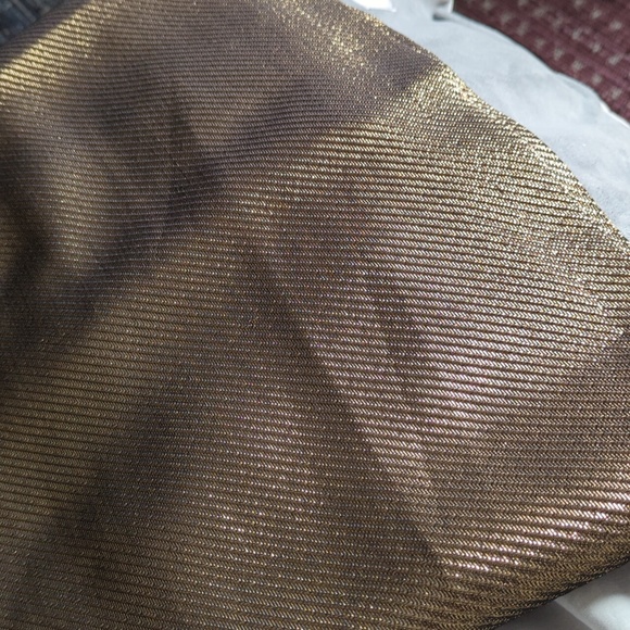 NWOT H&M jacquard gold skirt - Picture 4 of 7